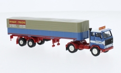 Brekina 85686 - H0 - Volvo F89 Plane-Sattelzug Rynart